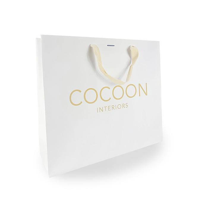 Bolsas de lujo personalizadas Cocoon Impresiónala