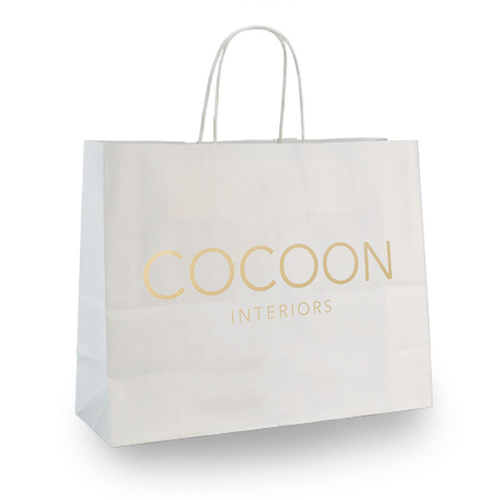 Impresionala Bolsas de papel personalizadas Cocoon