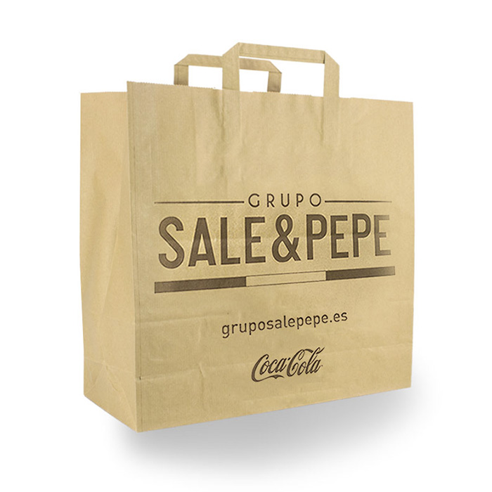 Impresionala Bolsas de papel personalizadas Sale and Pepe